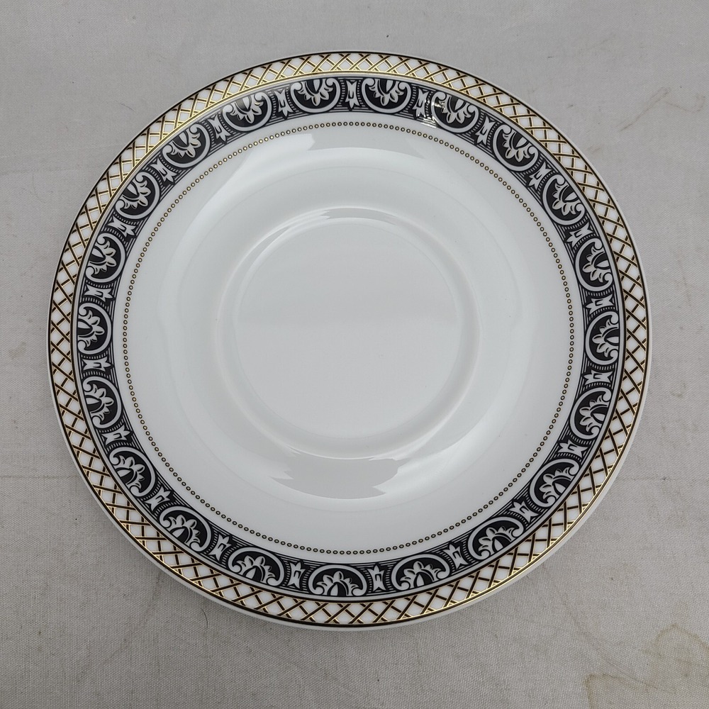 Versace Rosenthal Marqueterie 6 1/4" Tea Plate Saucer‎